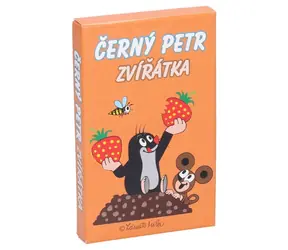 WIKY Kartenspiel Schwarzer Peter der Maulwurf - Tiere / 31 Karten / ab 3 Jahren