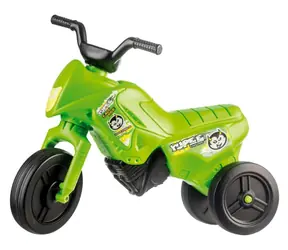 TEDDIES Enduro Yupee Laufrad grün / Kunststoff / Sitzhöhe 26 cm / Tragkraft bis 25 kg / ab 12 Monaten