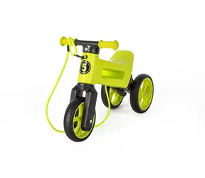 FUNNY WHEELS Rider SuperSport Laufrad grün / 2in1 / Sattelhöhe 28/30 cm / Tragkraft 25 kg / ab 18 m