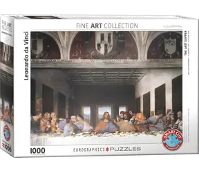 EUROGRAPHICS Puzzle Das letzte Abendmahl / 1000 Teile / 67,6 × 48,9 cm