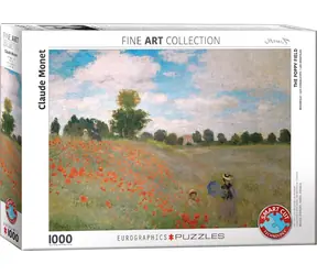 EUROGRAPHICS Puzzle Mohnblumen / 1000 Teile / 67,6 × 48,9 cm