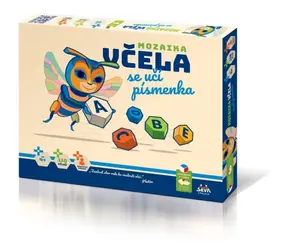 SEVA Mosaic Bee lernt Buchstaben / 110 Teile / ab 4 Jahren