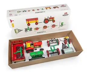 KOVAP Traktor Agroset 2 / Metall / Maßstab 1:25 / ab 3 Jahren