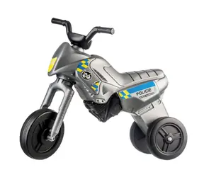 TEDDIES Enduro Laufrad Yupee Police / ab 12 Monaten / Tragkraft bis 25 kg / Sitzhöhe 31 cm / Kunststoff