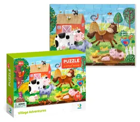 DODO Puzzle Bauernhof / 60 Teile / 32 x 23 cm / ab 4 Jahren