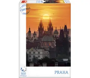 Dino Puzzle Prag Hundert Türme / 500 Teile