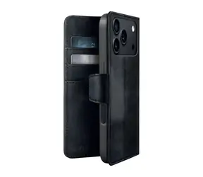 SBS Wallet Classic Mag schwarz / Hülle / Brieftasche und Ständer / MagSafe / für Apple iPhone 18 Pro