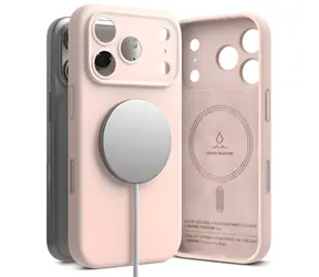 Ringke Silikon MagSafe iPhone 18 Pro Max Hülle pink / Hülle / Silikon / MagSafe