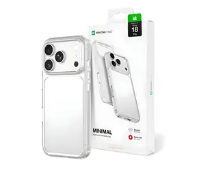 AmazingThing Minimal Drop Proof Case 3 Lens transparent / Schutzhülle / Apple iPhone 18 Pro / Linsenschutz