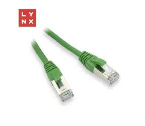 Lynx FTP Cat5e 3M grün / Patchkabel / RJ45-RJ45 / CCA / PVC