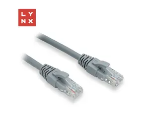 Lynx UTP Patchkabel Cat6 / Patchkabel / 3 m / PVC / grau