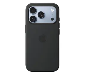Apple Silikonhülle mit MagSafe für iPhone 18 Pro, schwarz / Hülle / MagSafe / Silikon