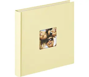 Walther Fun SK110H cremefarben 33x33,5 cm / Album / 50 weiße Seiten / selbstklebend