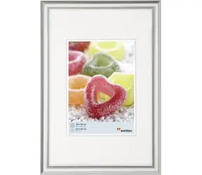 Walther Trendstyle Silber / Bilderrahmen / Kunstharz / 40x50 cm