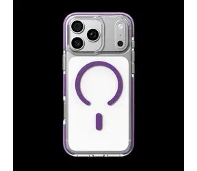 ZAGG Santa Cruz Snap lila / Rückseite / Apple iPhone 17 Pro Max / MagSafe / Graphen