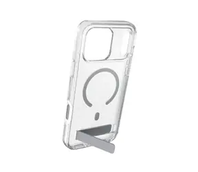 ZAGG Milan Snap Glitter Silber / Rückseite / Apple iPhone 17 Pro Max / Aufstellfunktion / MagSafe / Graphen