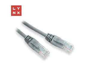 Lynx Patchkabel Cat5e grau / UTP / 2 m / CCA