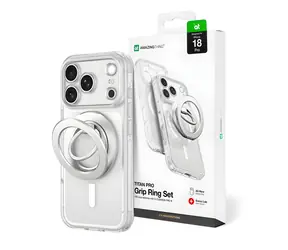 AmazingThing Titan Pro Objektivring-Set transparent / Objektivschutzring / MagSafe / iPhone 18 Pro
