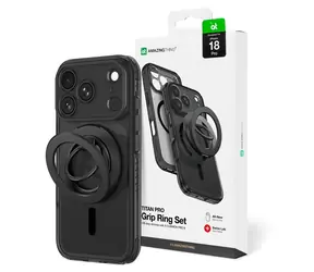 AmazingThing Titan Pro Objektivring-Set schwarz / Objektivschutzring / MagSafe / iPhone 18 Pro
