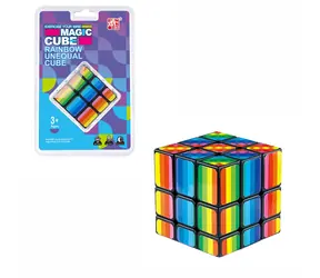 Rappa Puzzle Zauberwürfel Regenbogen / Rubik's Cube