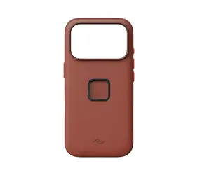 Peak Design Everyday Case Slimlink Redwood / Hülle / Apple iPhone 18 Pro / Clarino
