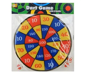 Rappa Klettzielscheibe 36 cm / 2 Bälle / 2 Darts / Aufhängeschlaufe