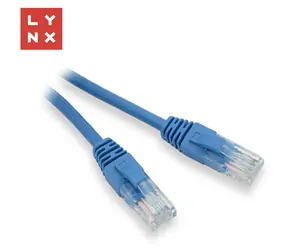 Lynx Patchkabel Cat5e blau 0,5 m / Patchkabel / UTP / CCA / 10 Stück