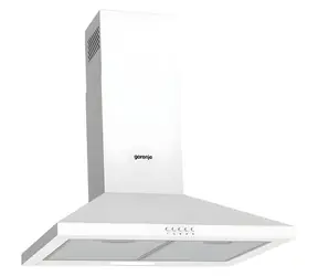 WHC629E4W weiß / Kaminhaube / Wandmontage / Breite 60 cm / Geräuschpegel 65 dB / Klasse B