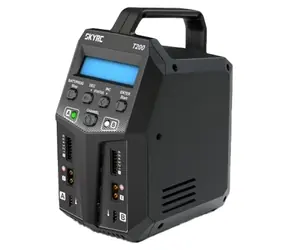 SKYRC Ladegerät T200 / 2x 100 W / AC/ DC / LiPo, LiFe, NiMH, Pb / Balancer 2-6S
