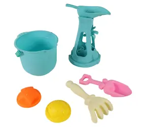 Rappa Sandset mit Schleifmaschine / Eimer, Schaufel, Rechen, Formen