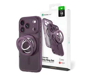 AmazingThing Titan Pro Objektivring-Set lila / Schutzhülle / MagSafe / iPhone 18 Pro