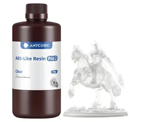 Anycubic ABS-ähnliches Harz Pro 2 transparent / 3D-Druckharz / ABS-ähnlich / 1 kg / UV 365-405 nm