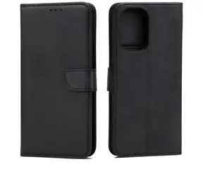 Marv Wallet Case für OnePlus 15R, schwarz / Hülle / Brieftasche mit Kartenfach / Öko-Leder