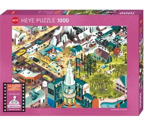 HEYE Puzzle Movie Masters: Quentin Tarantinos Filme / 1000 Teile / 70 x 50 cm