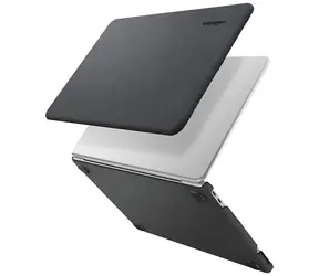 Spigen Urban Fit schwarze Hülle / MacBook Neo 13" 2026 / Nylon