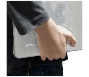 Spigen Urban Fit grau / Hülle / MacBook Neo 13" 2026