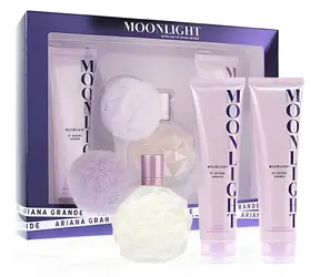 Ariana Grande Moonlight Eau de Parfum 100 ml ~ Eau de Parfum 100 ml + Body Soufflé 100 ml + Duschgel 100 ml