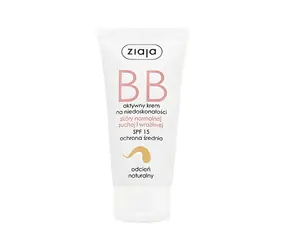 Ziaja BB Cream für normale, trockene und empfindliche Haut, LSF 15, 50 ml, natürlich