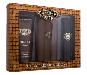 Cuba Prestige Eau de Toilette 90 ml ~ Eau de Toilette 90 ml + Duschgel 200 ml + Aftershave 100 ml
