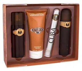 Cuba Gold Eau de Toilette 100 ml ~ Eau de Toilette 100 ml + Aftershave 100 ml + Duschgel 200 ml