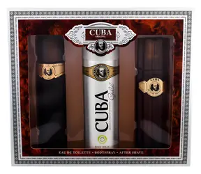 Cuba Gold Eau de Toilette 100 ml ~ Eau de Toilette 100 ml + Aftershave 100 ml + Deodorant 200 ml