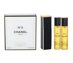 Chanel No.5 Eau de Parfum 20 ml ~ 3 x Eau de Parfum 20 ml