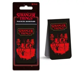 PYRAMID Lesezeichen Stranger Things 2 Welten / Magnetisch / Lizenzdesign