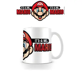 PYRAMID Becher Super Mario (Ich bin's, Mario) / Keramikbecher / 315 ml / Spülmaschinen- und mikrowellengeeignet