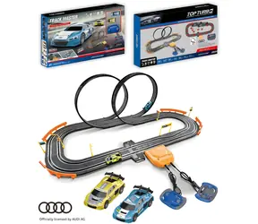 Audi-lizenzierte Rennstrecke / Rennstrecke / 90 x 52 x 31 cm / 6 x AA-Batterien / ab 8 Jahren