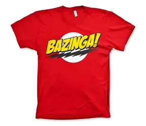 The Big Bang Theory Bazinga T-Shirt Herren L / Herren