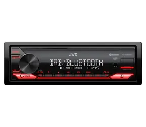JVC KD-X282DBT schwarz / Autoradio / Bluetooth / USB / LCD-Display / 200 W
