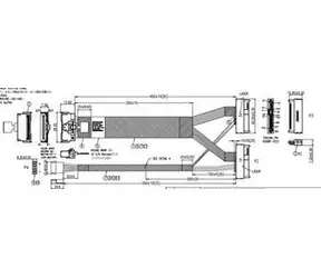 SuperMicro MCIO x8 Kabel - 2x SFF-8639 4i mit Strom-/SAS-Kabel/internem NVMe-Speicher/0,45 m