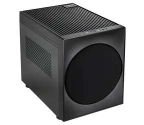 Chieftec CI-03B-OP schwarz / Gehäuse / mATX / Cube / USB-C / Ohne Netzteil