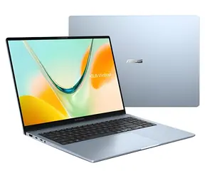 Asus Vivobook S16 blau / Notebook / 16" WUXGA OLED / Snapdragon X1-26-101 / 8 GB / 512 GB SSD / Windows 11H